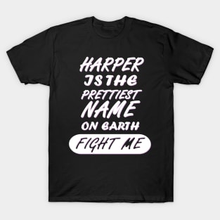 Harper maiden name Pregnancy name T-Shirt